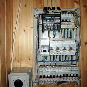 Zapojenie vo vani - inštalácie panel, elektroinštalácie, typy zapojenie