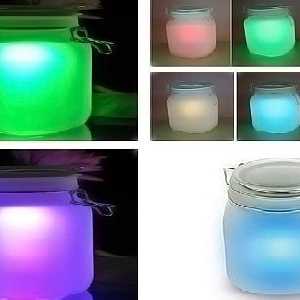 Ako si môžete ľahko urobiť krásny lampu von z nádoby s rukami?