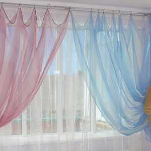 Sami šiť záclony organza?