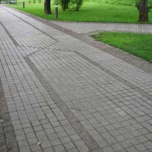 Ako ležal na chodník alebo stopy žulové dlažobné kocky?