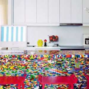 Návrhári lego v interiérovom dizajne