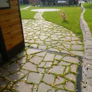 Dlažby záhradné cesty fieldstone