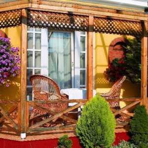 Ako sa stavia vysoko kvalitné country house terasa