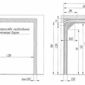 Inštalácia sekčných brán s prekladom od 100 do 200 mm