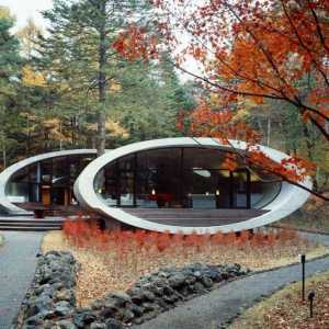 Villa "potopiť" japonský dizajnér Kotaro Ide